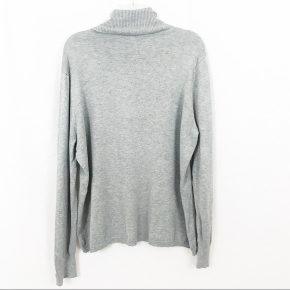 Grey Turtleneck Sweater - Picture 2 of 2